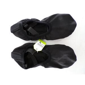 Dance Ballet Shoes DUX Adult 7M No Tie Slip On Canvas Crossing Straps Split Sole